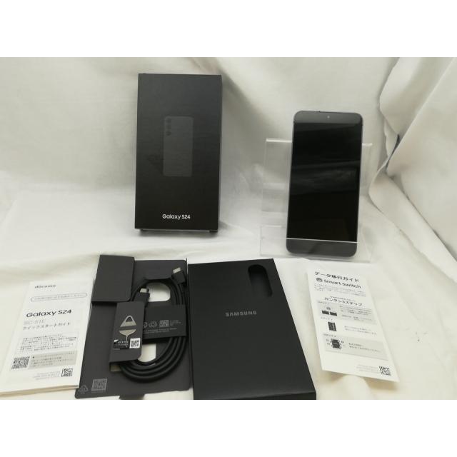 中古】SAMSUNG docomo 【SIMフリー】 Galaxy S24 オニキスブラック 8GB