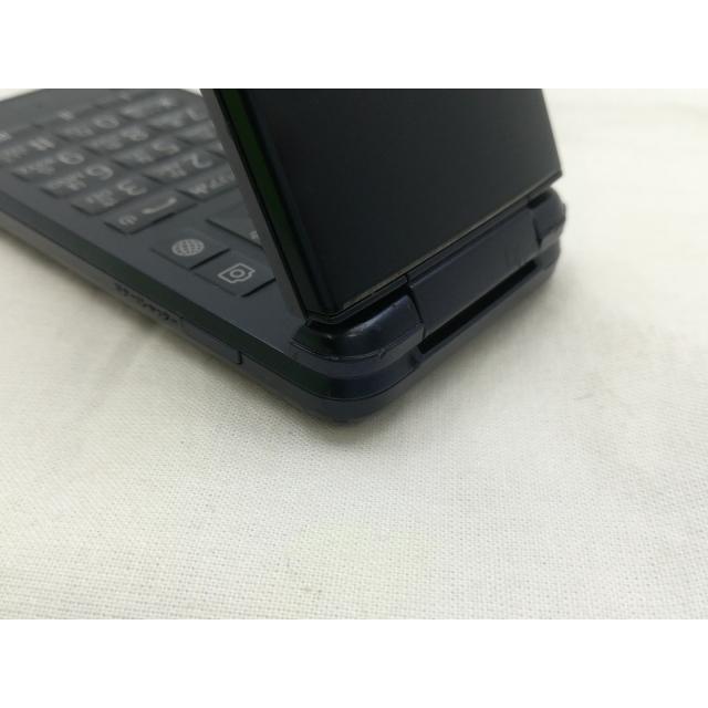 中古】KYOCERA docomo 【SIMフリー】 DIGNOケータイ ブラック KY-42C