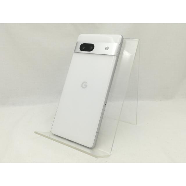 中古】Google au 【SIMフリー】 Pixel 7a スノー 8GB 128GB G82U8