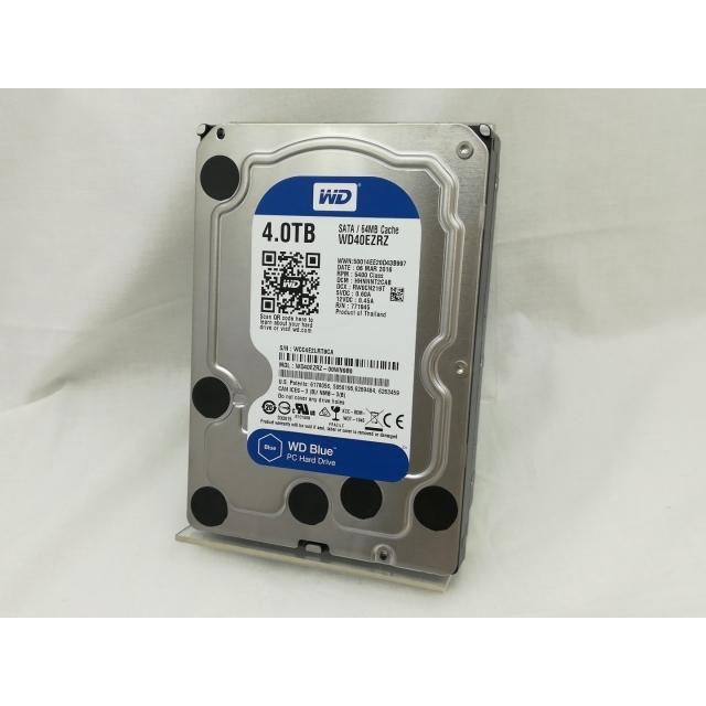 中古　9545時間　WD Blue 4TB WD40EZRZ 中古】W.D. WD40EZRZ WD Blue 4TB/5400rpm/64MB/6Gbps【川崎】保証期間