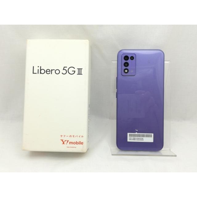 中古】ZTE ymobile 【SIMフリー】 Libero 5G III 4GB 64GB パープル