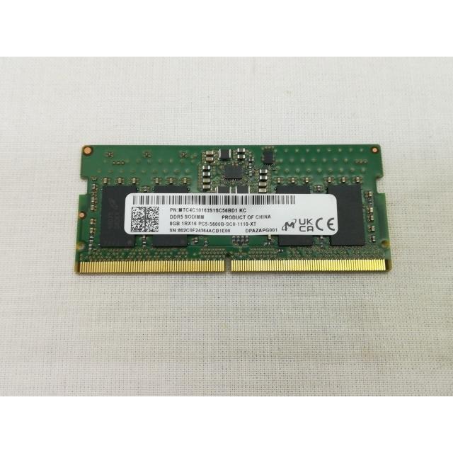 中古】262PIN SODIMM 8GB DDR5-5600(PC5-44800)【ノートPC用】【川崎