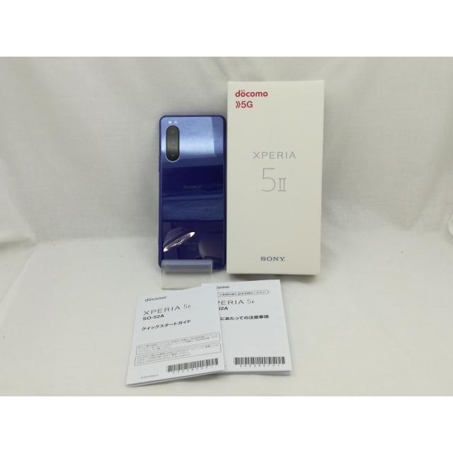 中古】SONY docomo 【SIMロック解除済み】 Xperia 5 II パープル 8GB