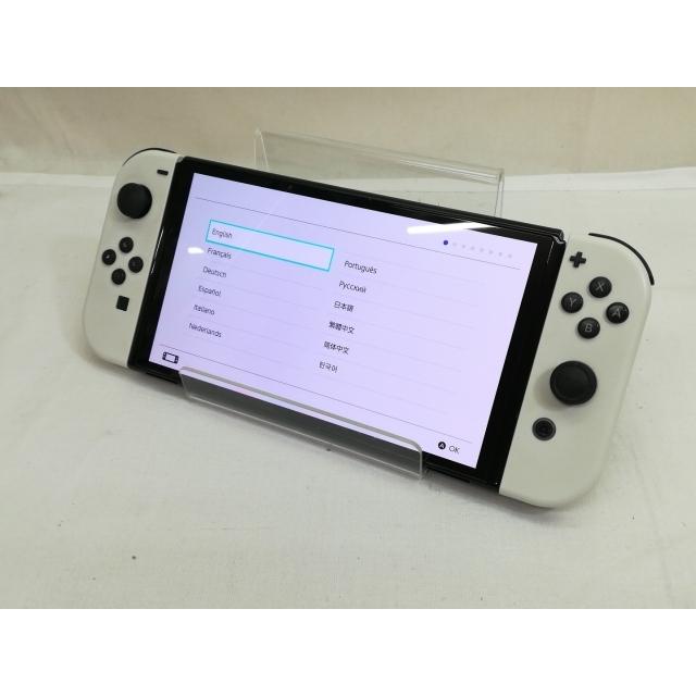 中古】Nintendo Switch 本体 (有機ELモデル) HEG-S-KAAAA ホワイト