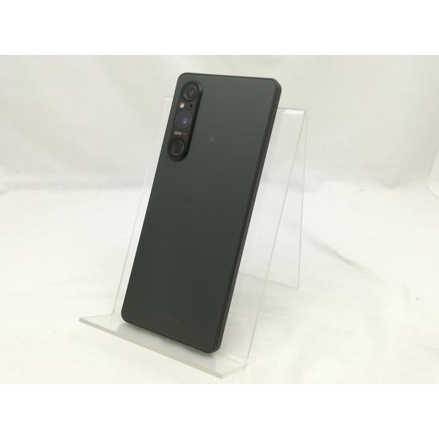 中古】SONY 国内版 【SIMフリー】 Xperia 1 V カーキグリーン 16GB