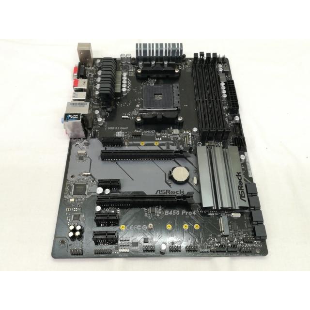 ASRock B450 Pro4 マザーボード 中古品 中古】ASRock B450 Pro4 B450/AM4/ATX【川崎】保証期間1週間