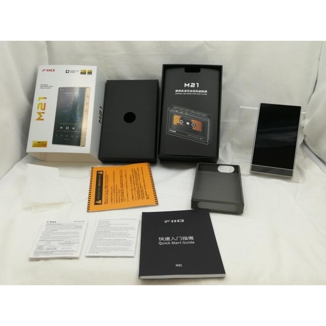中古】FiiO M21 FIO-M21-G [64GB] チタニウムゴールド【川崎】保証期間