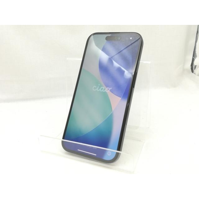 中古】Apple docomo 【SIMフリー】 iPhone 16 256GB ブラック MYDW3J/A