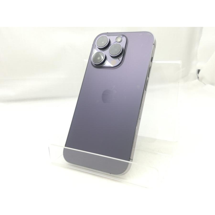 中古】Apple SoftBank 【SIMフリー】 iPhone 14 Pro 256GB ディープ