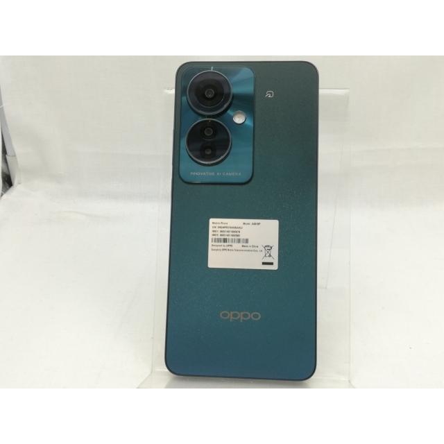 中古】Oppo ymobile 【SIMフリー】 OPPO Reno11 A ダークグリーン 8GB