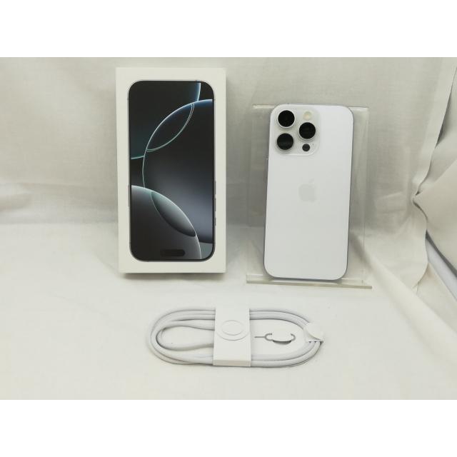 中古】Apple 国内版 【SIMフリー】 iPhone 16 Pro 256GB ホワイト
