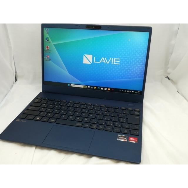 中古】NEC LAVIE N13 N1375/DAL PC-N1375DAL ネイビーブルー【R7-5700U