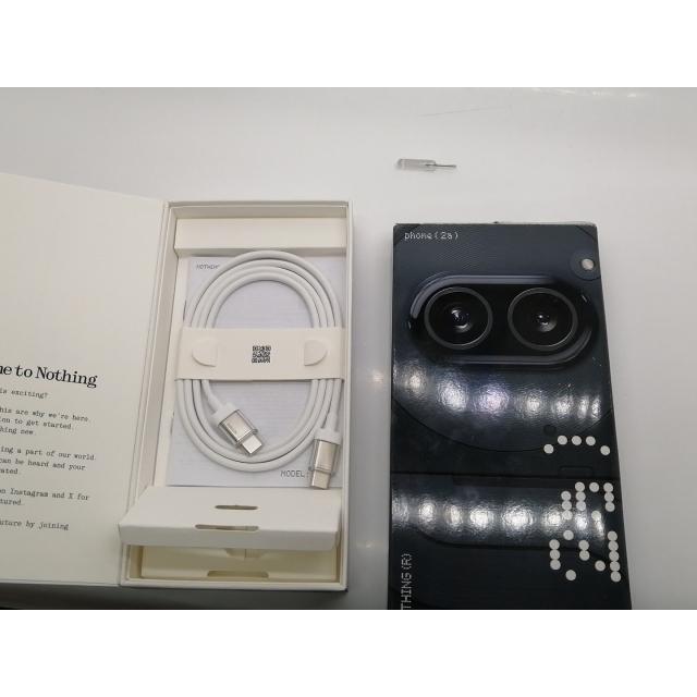 中古】NOTHING 国内版 【SIMフリー】 Nothing Phone (2a) 8GB 128GB