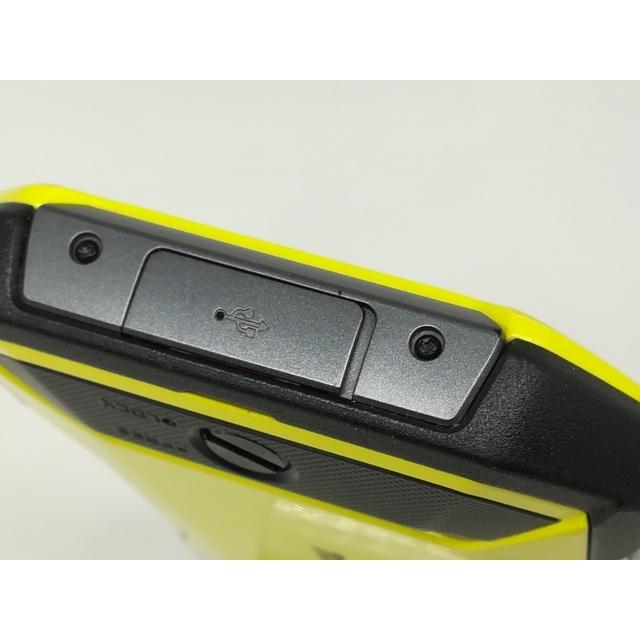 中古】KYOCERA au 【SIMロック解除済み】 TORQUE 5G イエロー 6GB