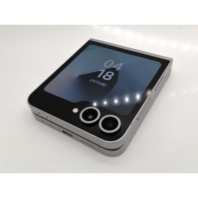 中古】SAMSUNG 国内版 【SIMフリー】 Galaxy Z Flip6 シルバーシャドウ