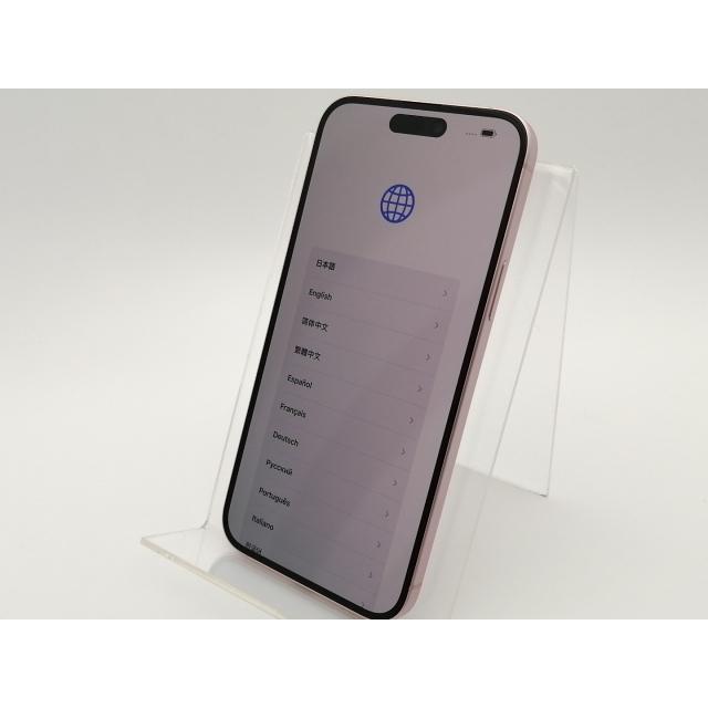 【中古】Apple 国内版 【SIMフリー】 iPhone 15 Plus 256GB ピンク MU0H3J/A【神保町】保証期間１ヶ月【ランクB】の画像