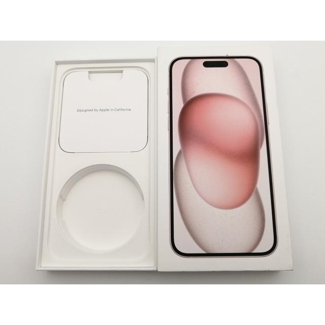 【中古】Apple 国内版 【SIMフリー】 iPhone 15 Plus 256GB ピンク MU0H3J/A【神保町】保証期間１ヶ月【ランクB】の画像