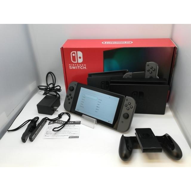 中古】Nintendo Switch 本体 Joy-Con(L)/(R) グレー HAD-S-KAAAA 