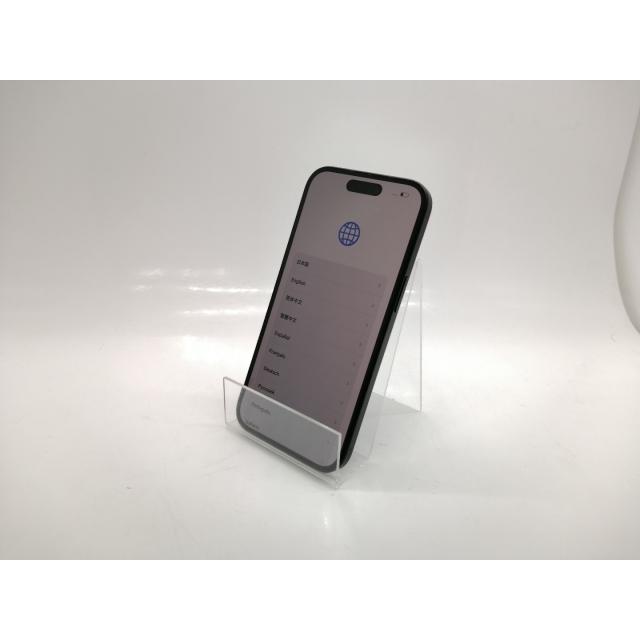 中古】Apple docomo 【SIMフリー】 iPhone 15 128GB ブラック MTMH3J/A