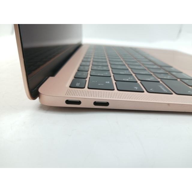 【中古】Apple MacBook Air 13インチ Corei5:1.6GHz 256GB ゴールド MREF2J/A (Late 2018)【秋葉5号】保証期間１ヶ月【ランクC】の画像