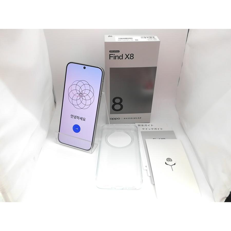 【中古】Oppo 国内版 【SIMフリー】 OPPO Find X8 スターグレー 16GB 512GB CPH2651【秋葉3号】保証期間１ヶ月【ランクA】の画像