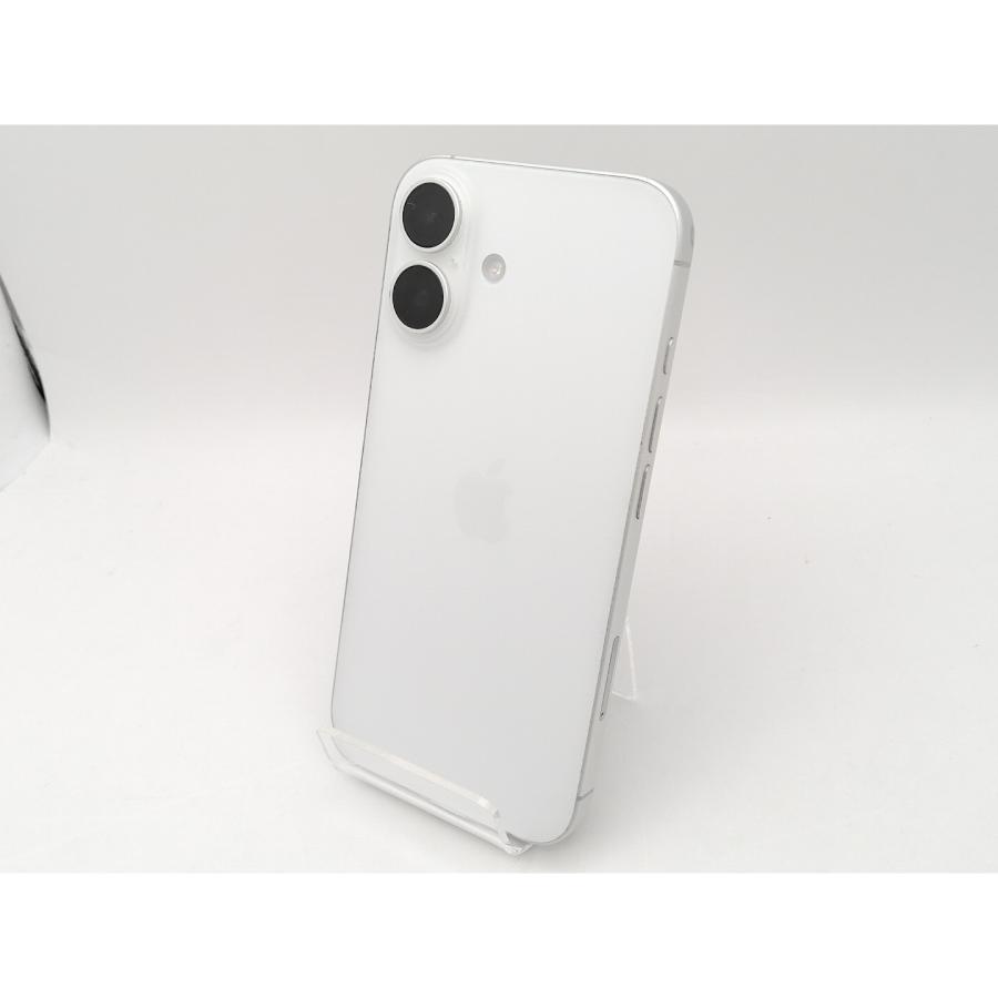 中古】Apple docomo 【SIMフリー】 iPhone 16 256GB ホワイト MYDX3J/A