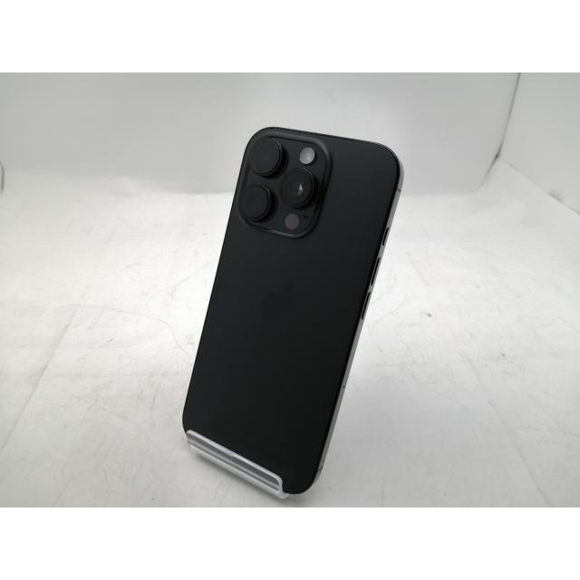 【中古】Apple 国内版 【SIMフリー】 iPhone 16 Pro 256GB ブラックチタニウム MYN03J/A【秋葉5号】保証期間１ヶ月【ランクA】の画像