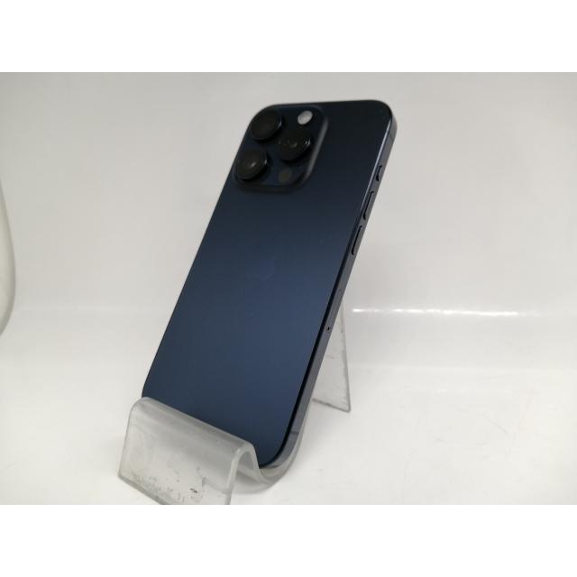 【中古】Apple 国内版 【SIMフリー】 iPhone 15 Pro 512GB ブルーチタニウム MTUL3J/A【秋葉本店】保証期間１ヶ月【ランクA】の画像