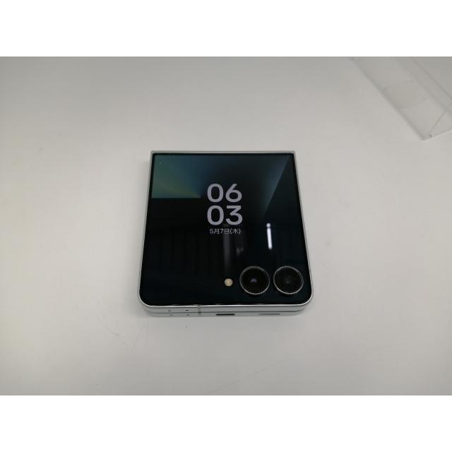 中古】SAMSUNG 国内版 【SIMフリー】 Galaxy Z Flip7 ミント 12GB