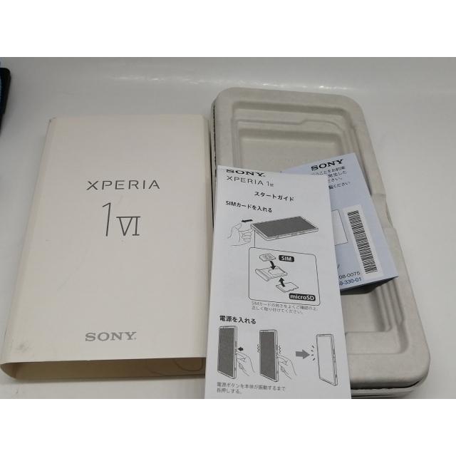 【中古】SONY 国内版 【SIMフリー】 Xperia 1 VI ブラック 12GB 256GB XQ-EC44【秋葉5号】保証期間１ヶ月【ランクA】の画像