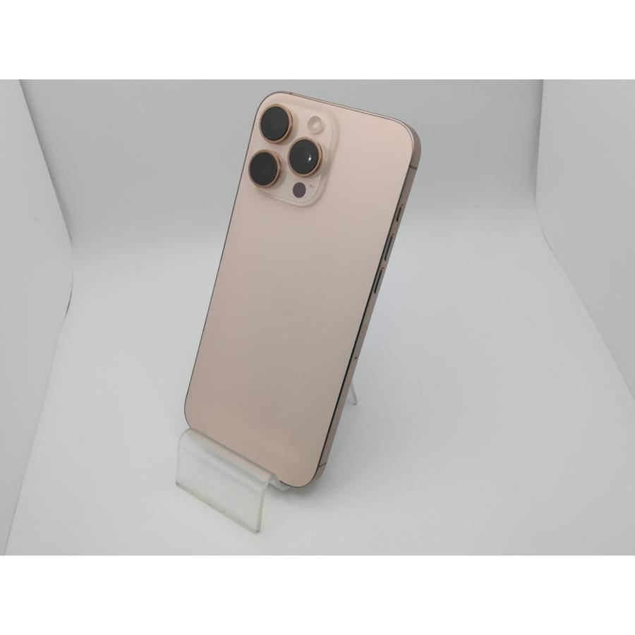 【中古】Apple 国内版 【SIMフリー】 iPhone 16 Pro Max 256GB デザートチタニウム MYWJ3J/A【新橋烏森通り】保証期間１ヶ月【ランクB】の画像