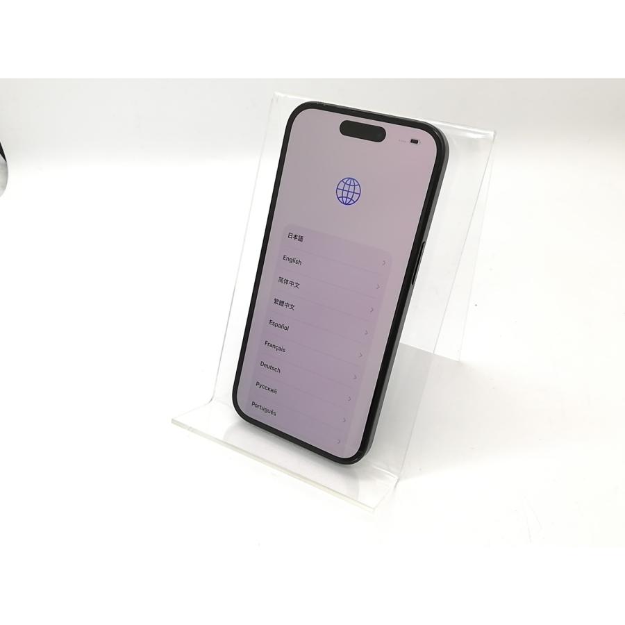 【中古】Apple 国内版 【SIMフリー】 iPhone 15 128GB ブラック MTMH3J/A【秋葉4号】保証期間１ヶ月【ランクA】の画像