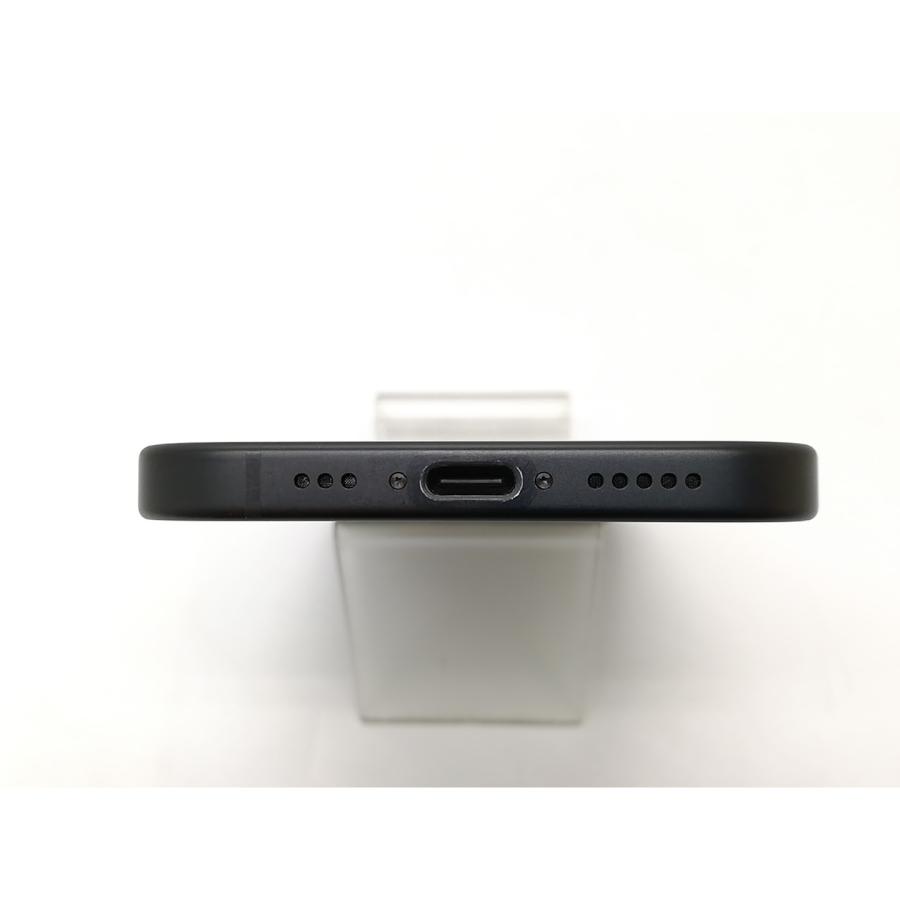 【中古】Apple 国内版 【SIMフリー】 iPhone 15 128GB ブラック MTMH3J/A【秋葉4号】保証期間１ヶ月【ランクA】の画像