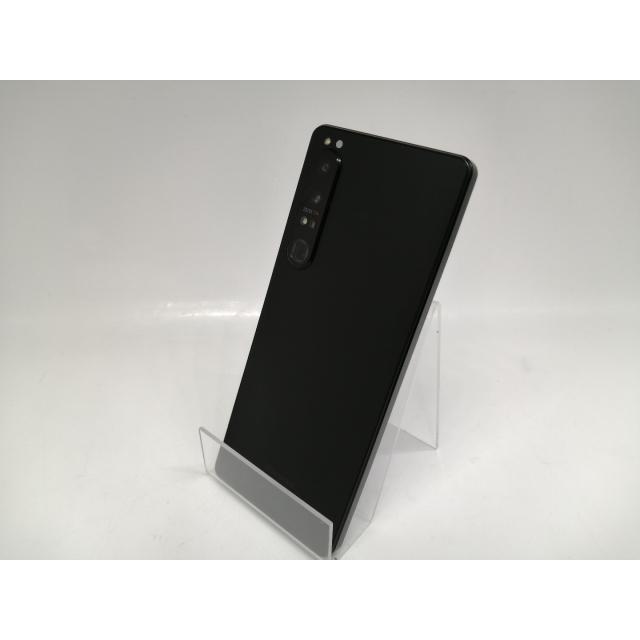中古】SONY docomo 【SIMフリー】 Xperia 1 IV ブラック 12GB 256GB SO