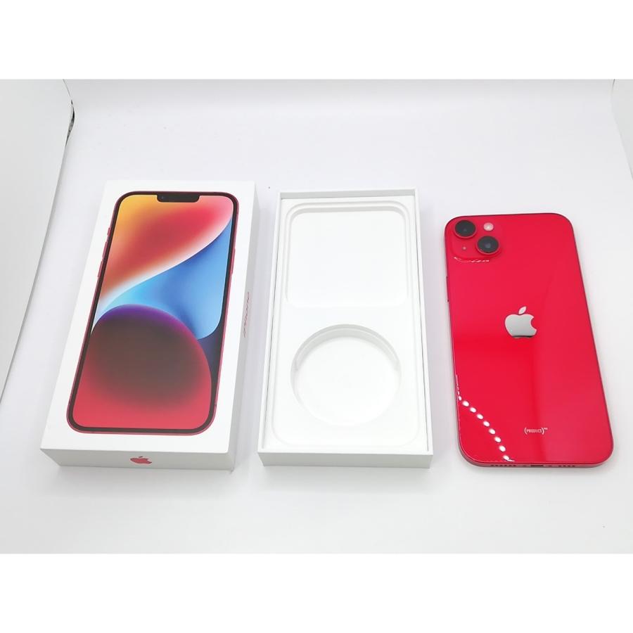 中古】Apple 国内版 【SIMフリー】 iPhone 14 Plus 256GB (PRODUCT)RED 