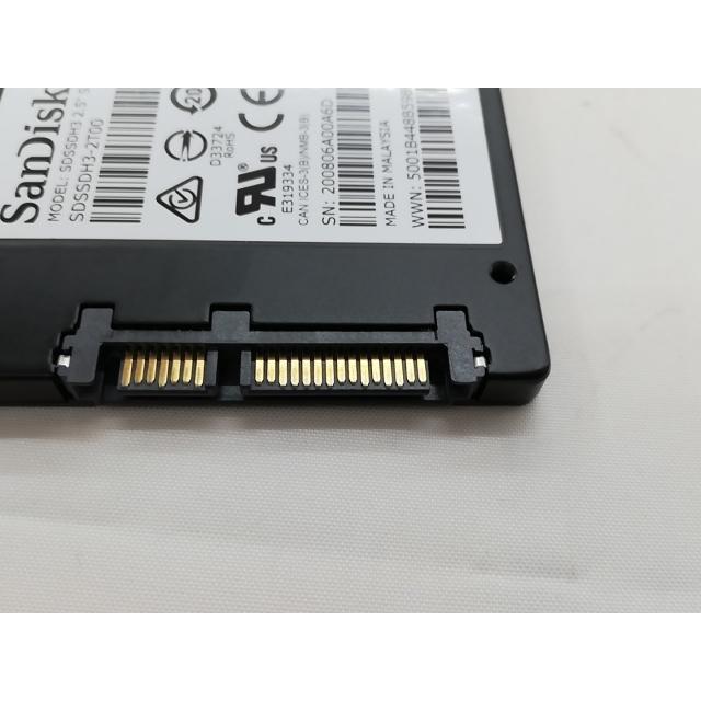 中古】SanDisk ウルトラ 3D SSD SDSSDH3-2T00-G25 2TB/SATA【秋葉3号