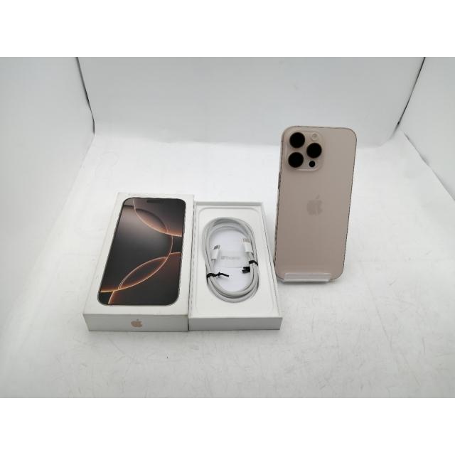 中古】Apple 海外版 【SIMフリー】 iPhone 16 Pro Max 256GB デザート