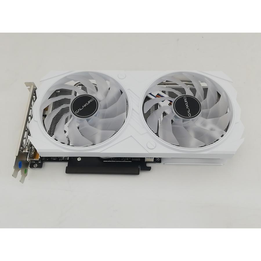 中古】玄人志向 GK-RTX4060-E8GB/WHITE/DF RTX4060/8GB(GDDR6)【秋葉3
