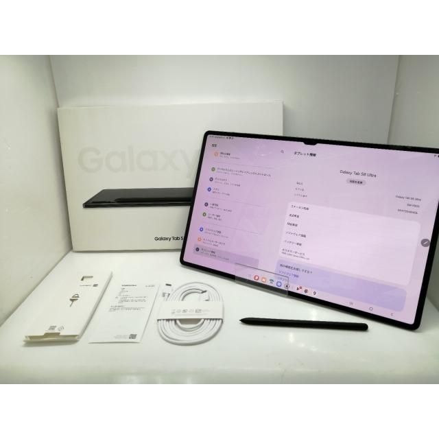 『中古』Galaxy Tab S8 Ultra 5G 海外版 中古】SAMSUNG 海外版 【Wi-Fi】 Galaxy Tab S8 Ultra グラファイト