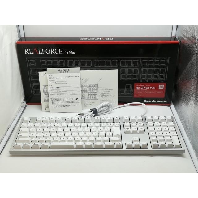 REALFORCE R2-JPVM-WH 有線キーボード Realforce for Mac / R2-JPVM-WH