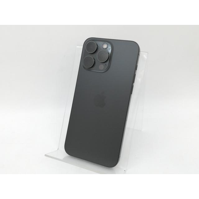 中古】Apple 国内版 【SIMフリー】 iPhone 15 Pro Max 512GB ブラック 