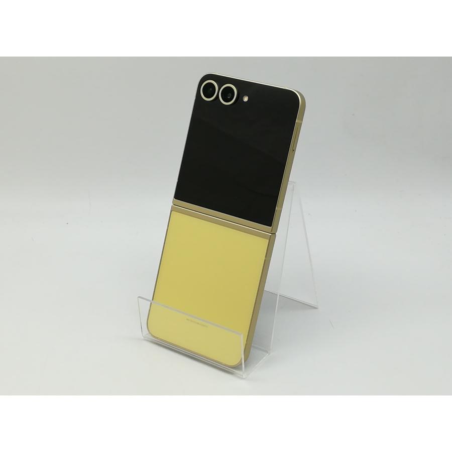 中古】SAMSUNG 国内版 【SIMフリー】 Galaxy Z Flip6 イエロー 12GB 