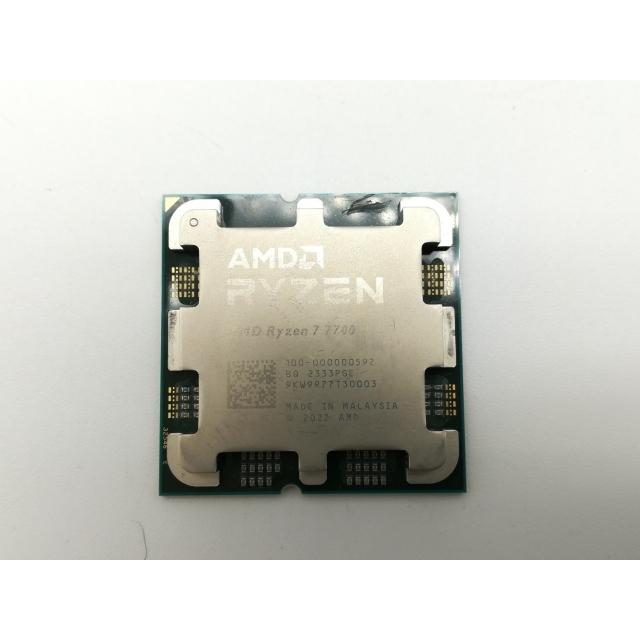 中古】AMD Ryzen 7 7700 (3.8GHz/TC:5.3GHz) bulk AM5/8C/16T/L3 32MB
