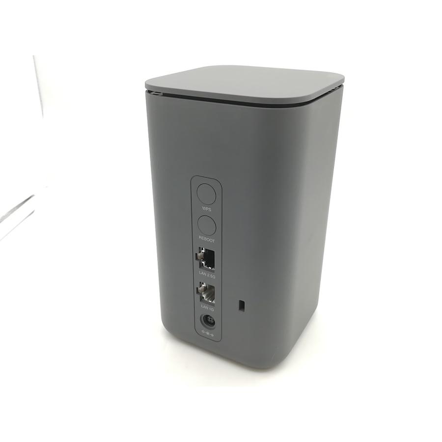 中古】SHARP docomo 【SIMフリー】 home 5G HR02 [ダークグレー]【EC