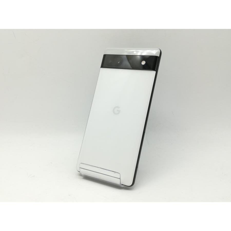 中古】Google au 【SIMフリー】 Pixel 6a チョーク 6GB 128GB GB17L  