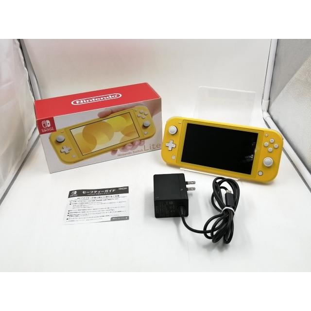 中古品 任天堂 スイッチライト イエロー 本体 HDH-S-YAZAA 中古】Nintendo Switch Lite 本体 イエロー HDH-S-YAZAA【千葉】保証