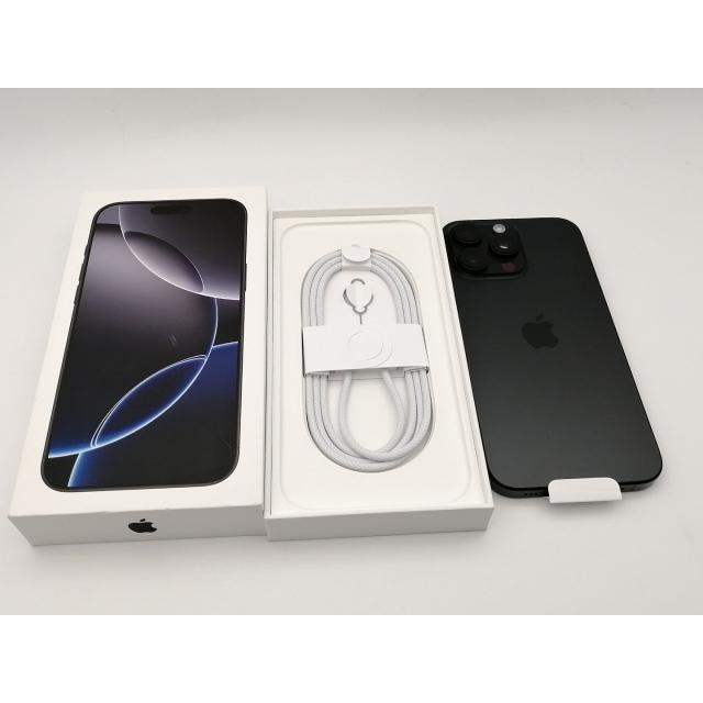 未使用】Apple 国内版 【SIMフリー】 iPhone 16 Pro Max 1TB ブラック