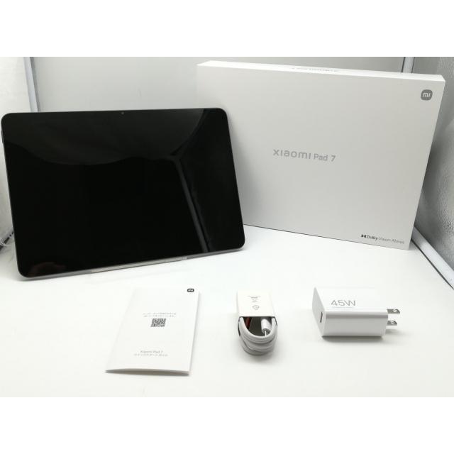中古】Xiaomi 国内版【Wi-Fi】 Xiaomi Pad 7 8GB 128GB グレー【横浜