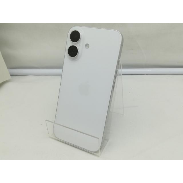 中古】Apple 国内版 【SIMフリー】 iPhone 16 256GB ホワイト MYDX3J/A