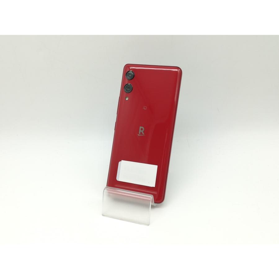 中古】Wiko 楽天モバイル 【SIMフリー】 Rakuten Hand 5G クリムゾン